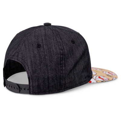 Kids Cap - DJINN'S Lucky Cat - Black