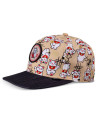 Kids Cap - DJINN'S Lucky Cat - Beige