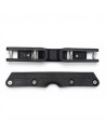 Platine Roller Agressif UFS - KIZER Fluid V - Noir Chrome - Paire
