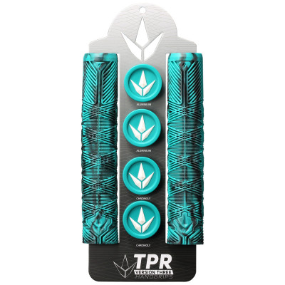 Poignées Trottinette - Blunt V3 - Turquoise Noir