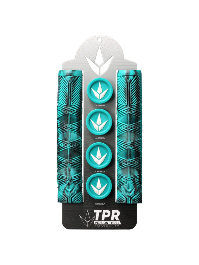 Poignées Trottinette - Blunt V3 - Turquoise Noir