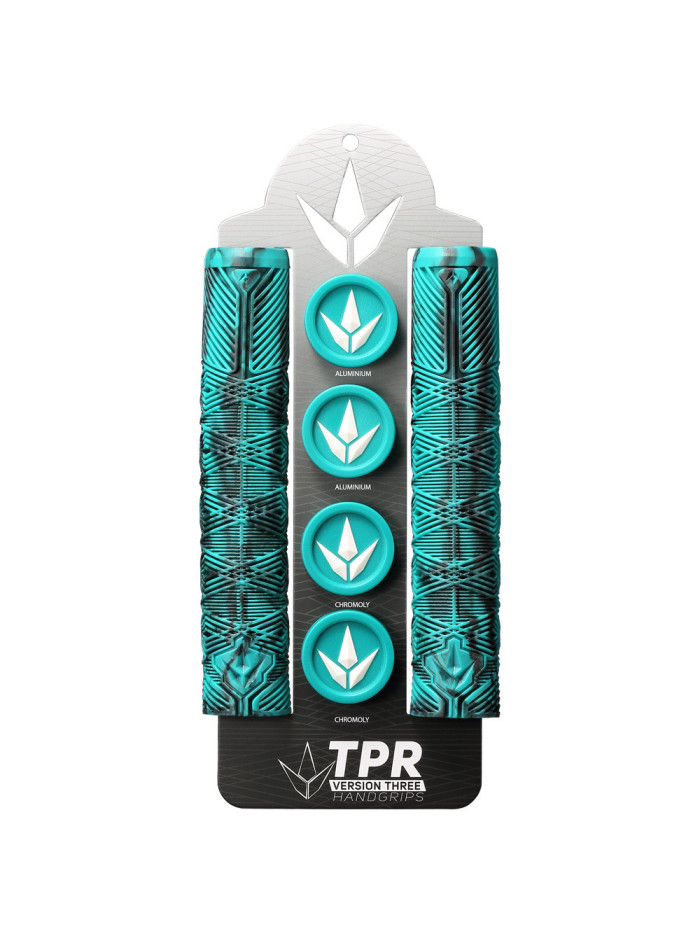 Poignées Trottinette - Blunt V3 - Turquoise Noir