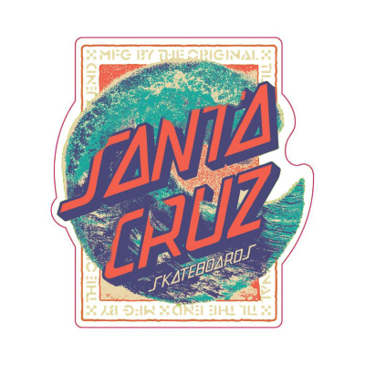 Skateboard Sticker - SANTA CRUZ Breaker Dot - Unit