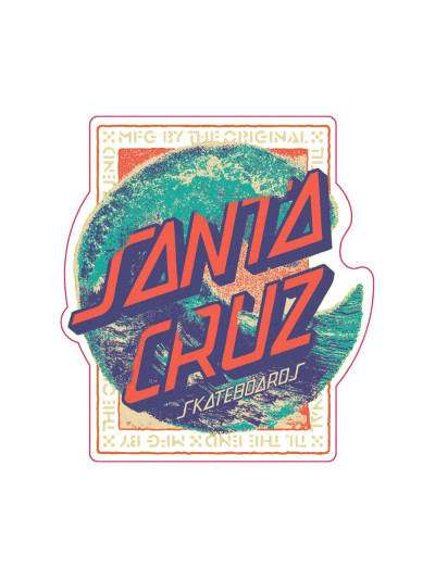 Skateboard Sticker - SANTA CRUZ Breaker Dot - Unit