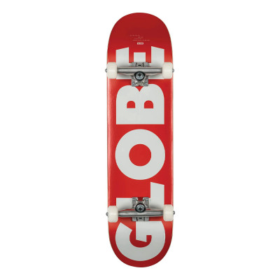 Skateboard - GLOBE G0 Fubar - Red White - 8.25"