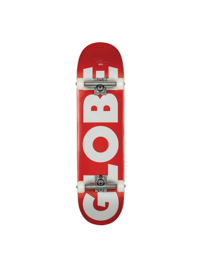 Skateboard - GLOBE G0 Fubar - Red White - 8.25"