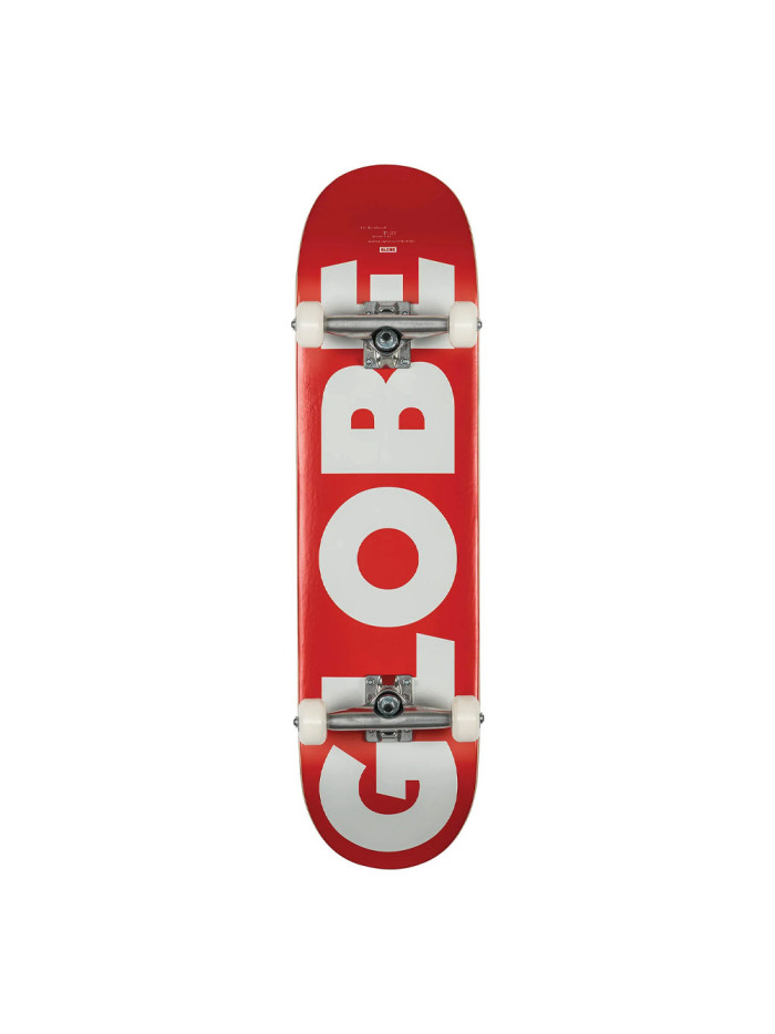 Skateboard - GLOBE G0 Fubar - Red White - 8.25"