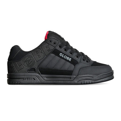 Skate Shoes - GLOBE Tilt - Black Red Tartan