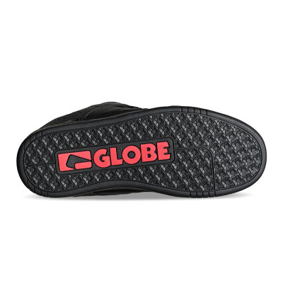 Skate Shoes - GLOBE Tilt - Black Red Tartan
