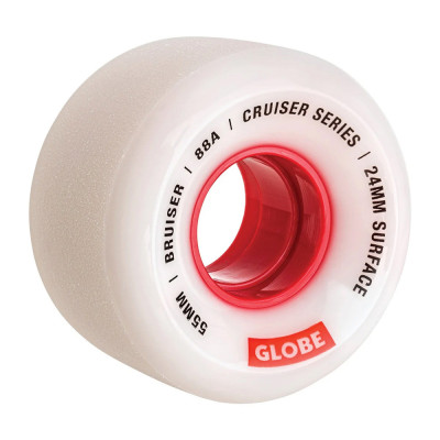Roue Skate - GLOBE Bruiser Cruiser - 55mm 88a - Jeu de 4