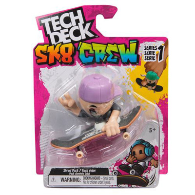 Finger Skate - TECH DECK Sk8 Crew - Purple Cap