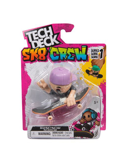 Finger Skate - TECH DECK Sk8 Crew - Purple Cap