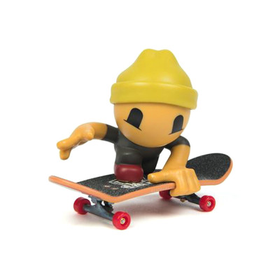 Finger Skate - TECH DECK Sk8 Crew - Yellow beanie