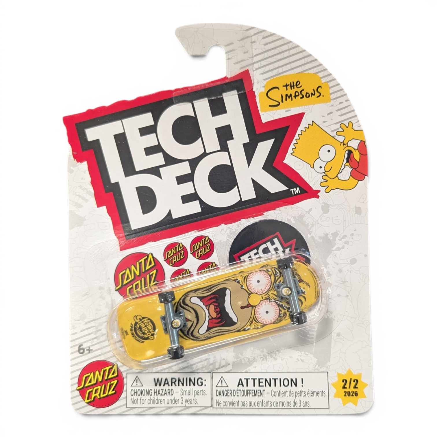 Finger Skate - TECH DECK - Santa Cruz The Simpsons - 2/2 - Unit