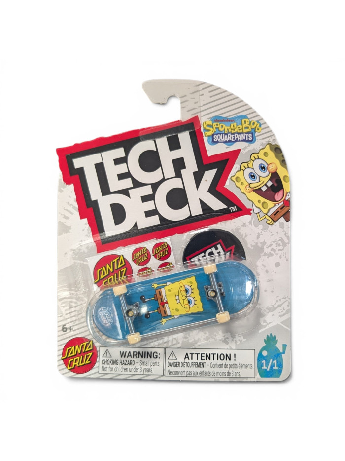Finger Skate - TECH DECK - Santa Cruz Spongebob 2026 - 1/1 - Unit
