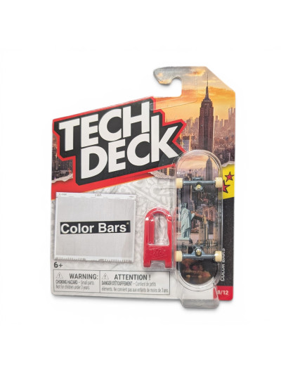 Finger Skate - TECH DECK - Color Bars Clip - 8/12 - Unit