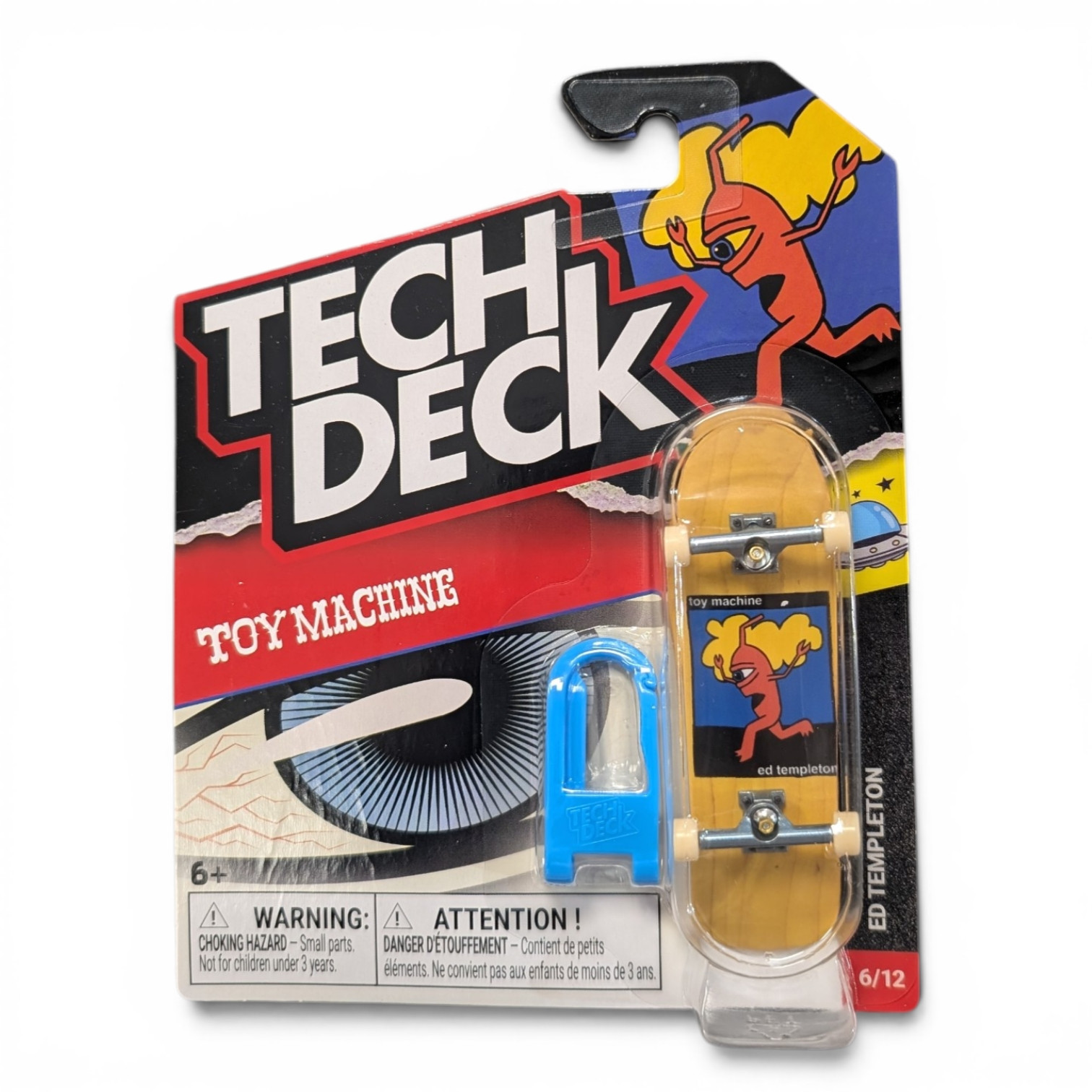 Finger Skate - TECH DECK - Ed Templeton Clip - 6/12 - Unit