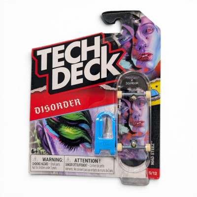 Finger Skate - TECH DECK - Mad Steez Clip - 5/12 - Unité