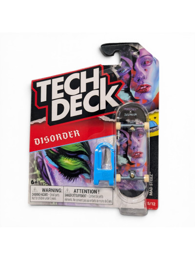 Finger Skate - TECH DECK - Mad Steez Clip - 5/12 - Unité