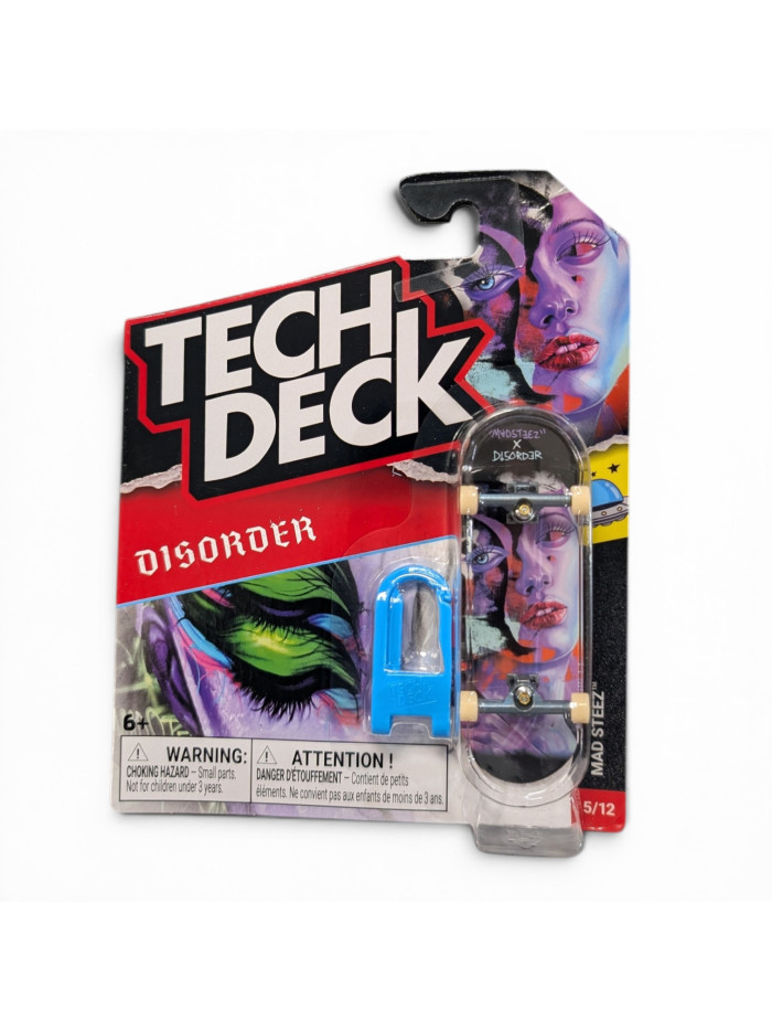 Finger Skate - TECH DECK - Mad Steez Clip - 5/12 - Unité
