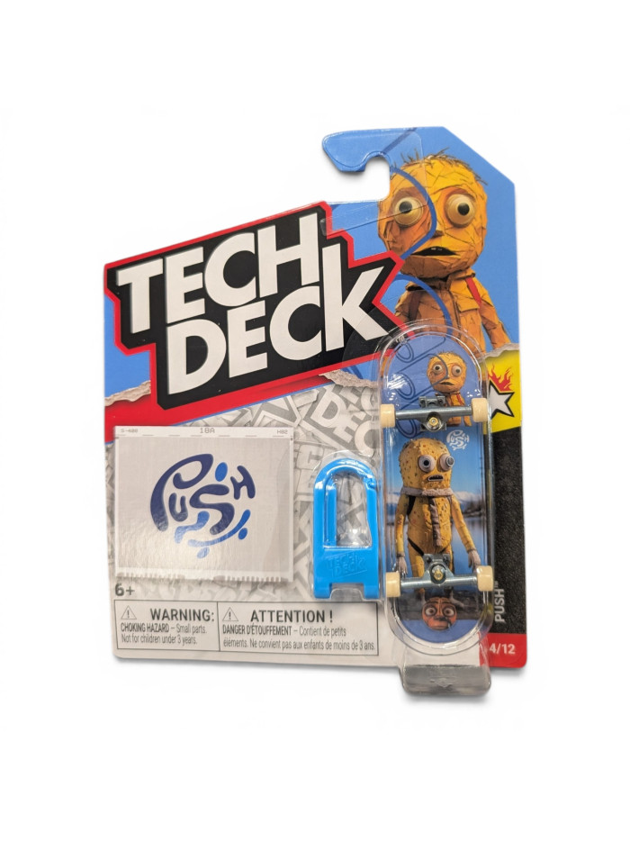 Finger Skate - TECH DECK - Push Clip - 4/12 - Unit