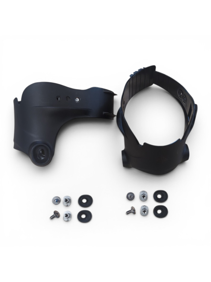 Spoiler Roller - USD Aeon - Dur - Noir Chrome - Paire