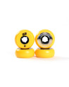 Roue Roller - DEAD Yellow - 58mm 88A - Jeu de 4