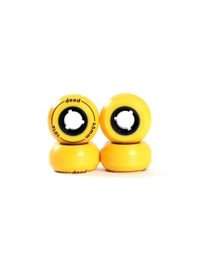 Antirockers - DEAD Yellow - 45mm 100a - Jeu de 4