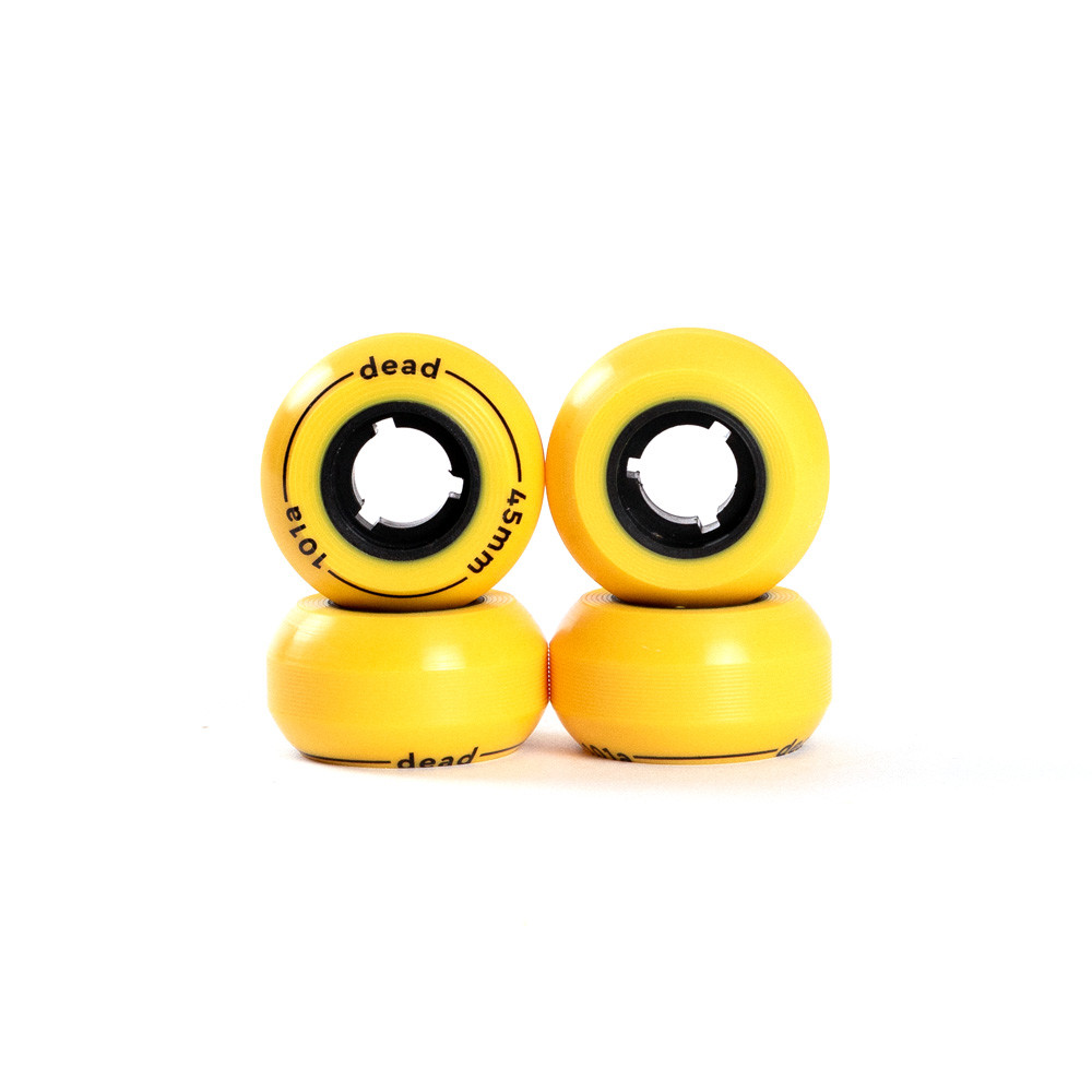 Antirockers - DEAD Yellow - 45mm 100a - Jeu de 4