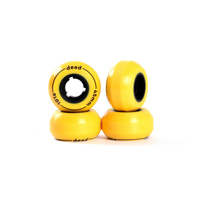 Antirockers - DEAD Yellow - 45mm 100a - Set of 4