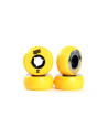 Roue roller - DEAD Yellow - 55mm 90a - Jeu de 4