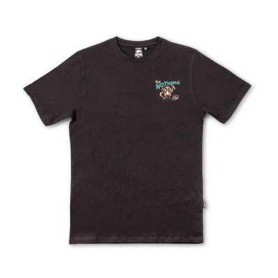 T-shirt - DJINN'S Flamingo - Noir