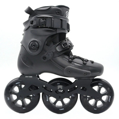 Freeskate 3 Wheels Skates - FR SKATES FR1 - 310 Black