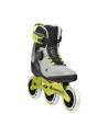 Roller 3 Roues Fitness - ROLLERBLADE Macroblade - 110 Boa - Noir Gris Vert