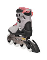 Fitness Women Skates - ROLLERBLADE Macroblade - 90 Boa W Grey Amethyst Rose