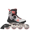 Roller Femme Fitness - ROLLERBLADE Macroblade - 90 Boa W Gris Rose 2026
