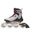 Fitness Women Skates - ROLLERBLADE Macroblade - 90 Boa W Grey Amethyst Rose