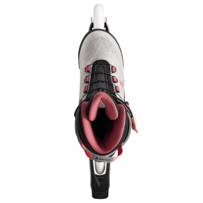 Fitness Women Skates - ROLLERBLADE Macroblade - 90 Boa W Grey Amethyst Rose