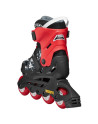 Kids Skates - ROLLERBLADE Microblade - Black Red - Adjustable