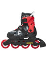 Kids Skates - ROLLERBLADE Microblade - Black Red - Adjustable