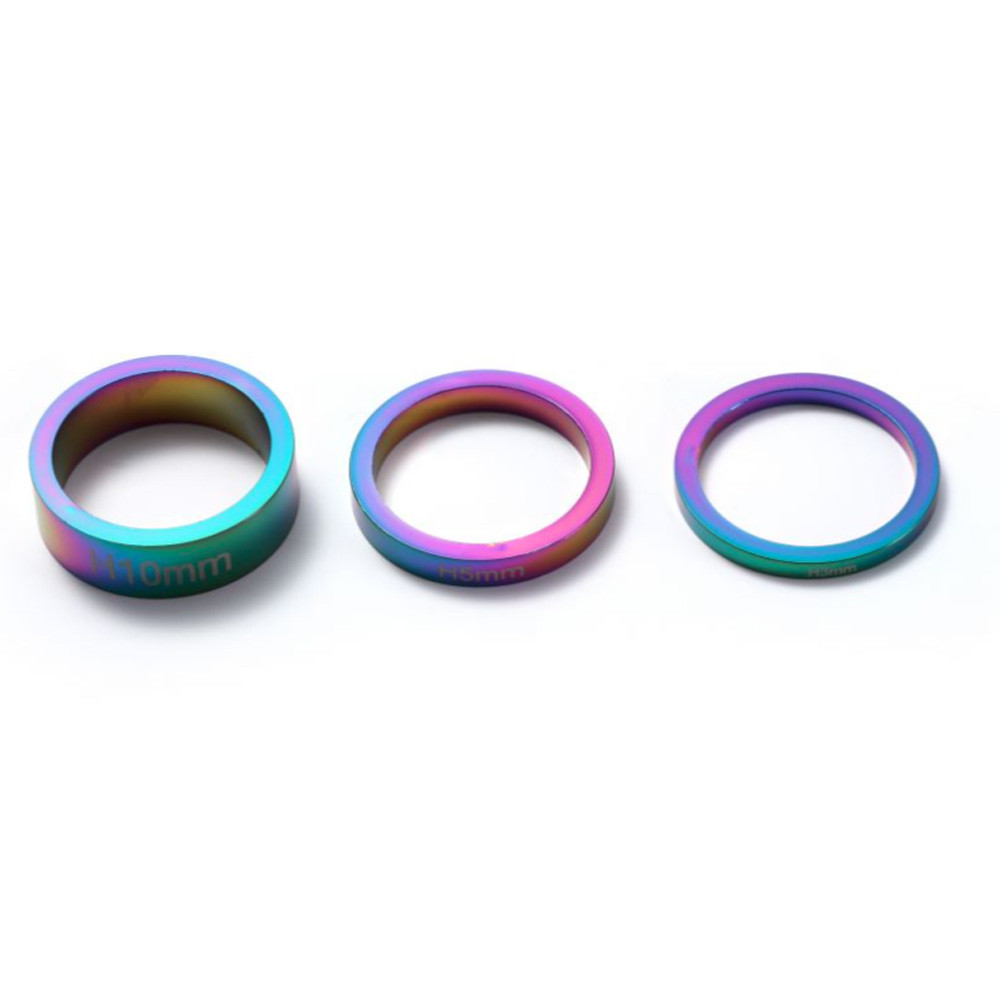 Entretoise de Guidon - BLUNT - Neo Chrome - Jeu de 3