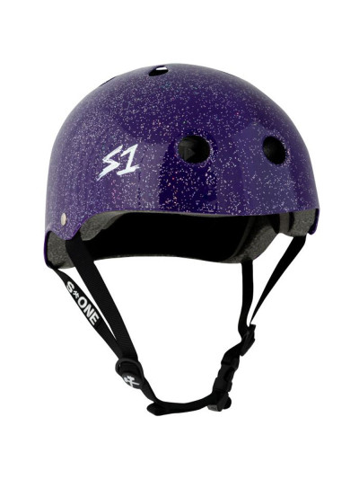 Helmet - S ONE Lifer - Purple Gloss Glitter