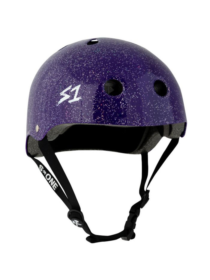 Helmet - S ONE Lifer - Purple Gloss Glitter