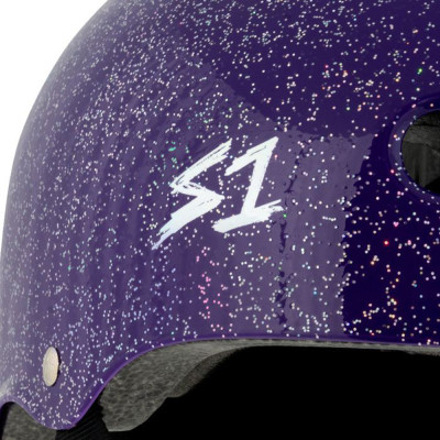 Helmet - S ONE Lifer - Purple Gloss Glitter