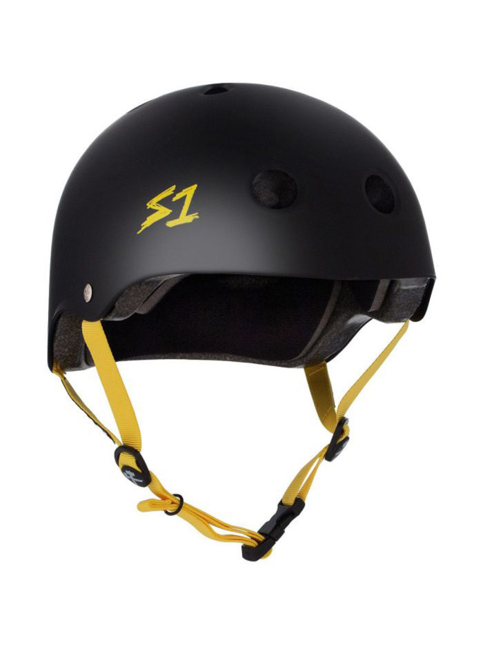 Casque - S ONE Lifer - Noir Mate Straps Jaune