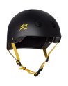 Helmet - S ONE Lifer - Black Matte Yellow Straps