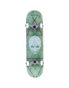 Skateboard - ENUFF Geo Skull - Green 8"