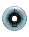 Skates Wheels - LUMINOUS - 90mm 85a - Black Pearl - Set of 4
