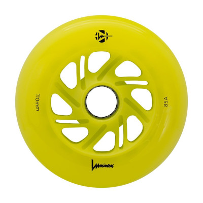 Skates Wheels - LUMINOUS - 110mm 85a - Canary - Set of 3