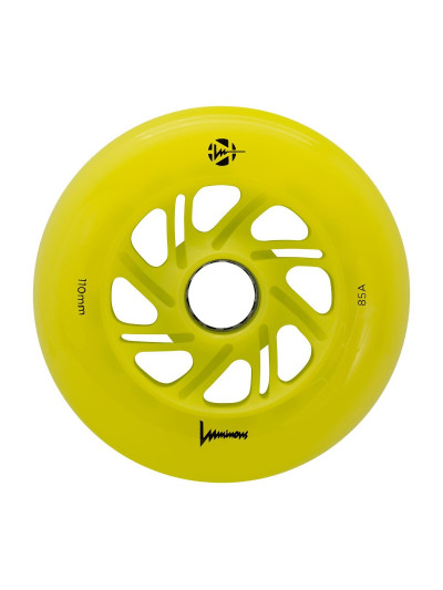Skates Wheels - LUMINOUS - 110mm 85a - Canary - Set of 3
